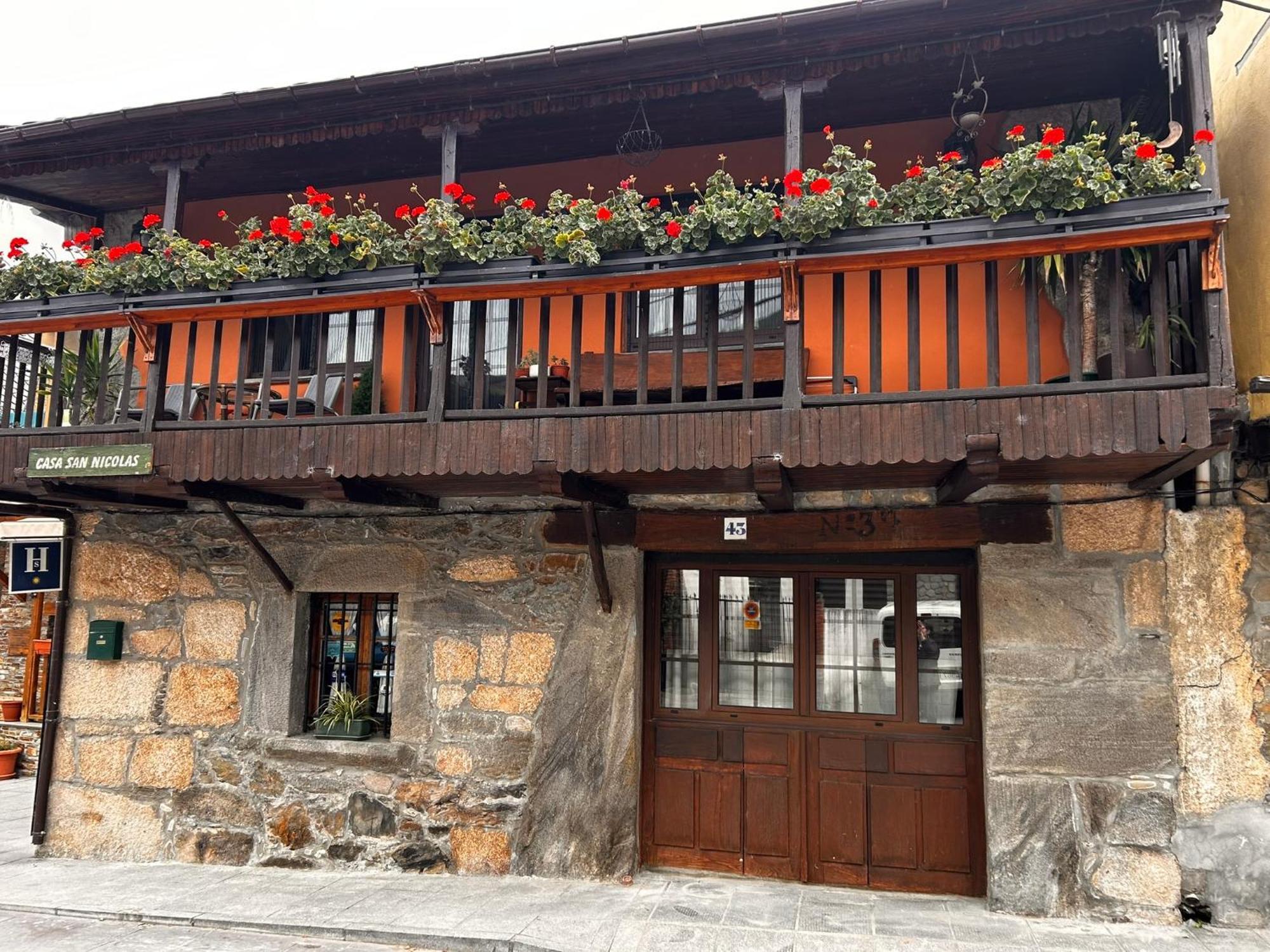 Hostal Casa San Nicolas Molinaseca Dış mekan fotoğraf